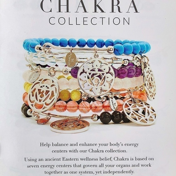 CHRYSALIS crown chakra white crystal gemstone bracelet - Picture 3 of 4